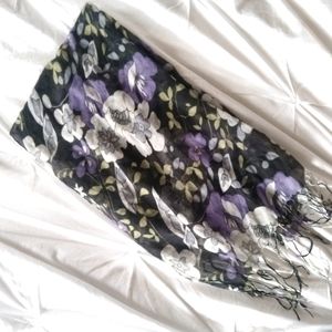 Floral scarf